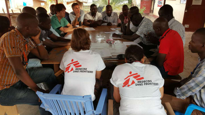 Medicines worth 135000 euros looted from MSF hospital.